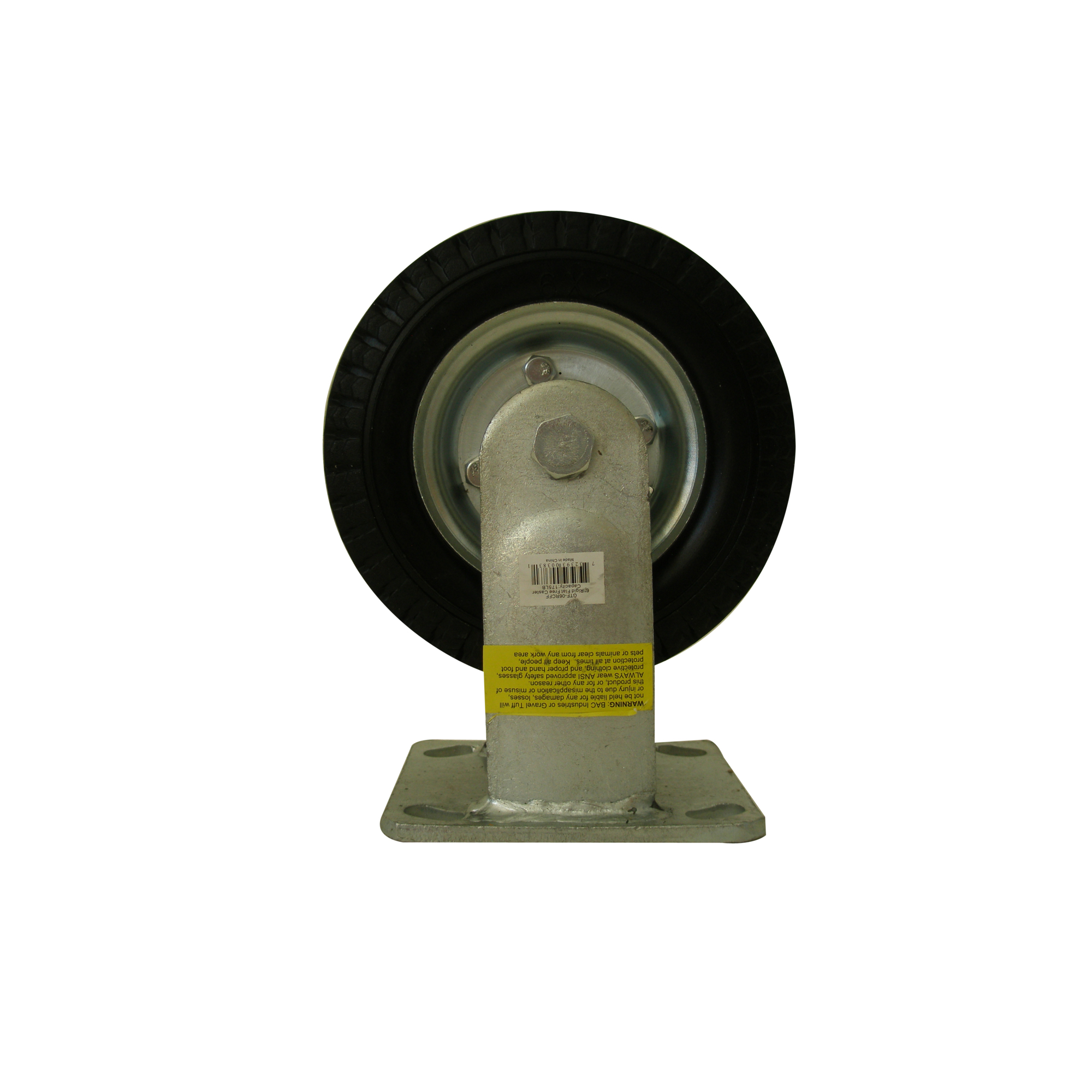 Gravel Tuff, 6in. rigid flat free caster, Wheel Diameter 6 in, Package (qty.) 1 Model# GTF-06RCFF